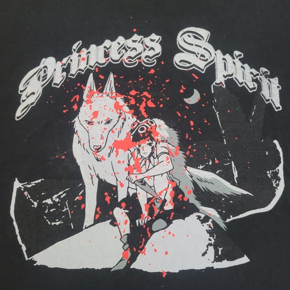 Rare Princess Mononoke Spiritual Children Siberia Hills Anime Shirt - Picture 2 of 9